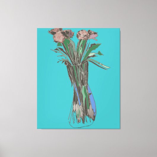 Drieluik Wall Art Imperfect Bloemen Nog steeds blo Canvas Afdruk (Voorkant)