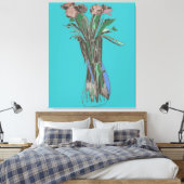 Drieluik Wall Art Imperfect Bloemen Nog steeds blo Canvas Afdruk (Insitu (Slaapkamer))