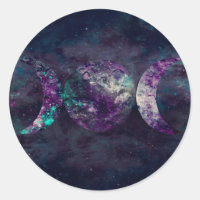 Driemaal Maan Godin Luna Universum Feest