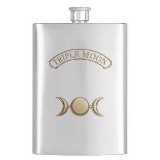 Driemaal Maan Goud Symbool Flacon