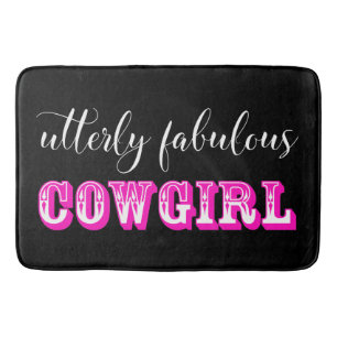 Driemaandelijks Fabulous "COWGIRL" Badmat
