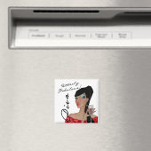 Driemaandelijks Fabulous Diva van een Magnet Magneet (Insitu (Vaatwasser))