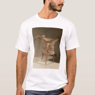 Driepodig 'chueh'-vat voor de verwarming van wijn t-shirt