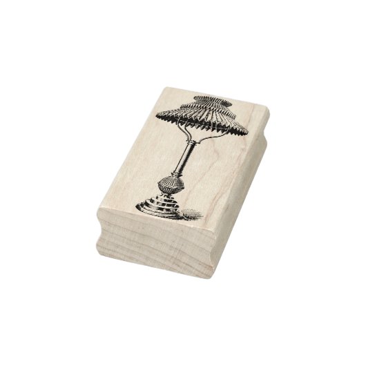 driepuntsstempel voor tafellicht rubberstempel (Stempel)