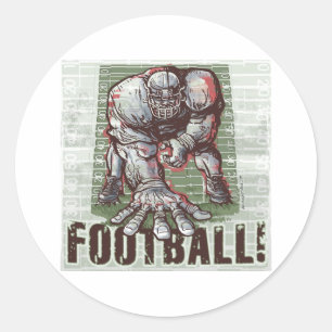 Driepuntsticker Ronde Sticker