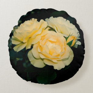 Drietal Rozen Rond Kussen