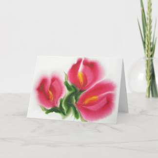 Drietallen Notecard Kaart