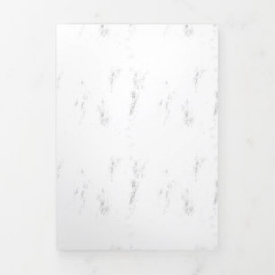 Drievoudig Letter Fold Card Drieluik Kaart