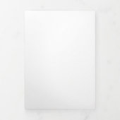 Drievoudig Letter Fold Card Drieluik Kaart (Cover)