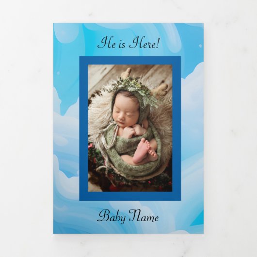 Drievoudig letterlijk Vold Uitnodiging (Cover)