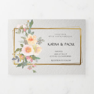 Drievoudig letterlijk Vold Uitnodiging