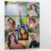 Drievoudig letterlijk Vold Uitnodiging (Binnenzijde eerst)