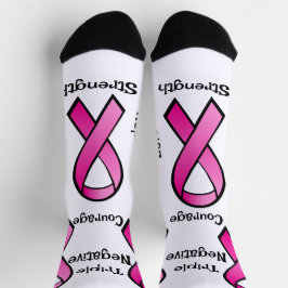 drievoudig negatief sokken