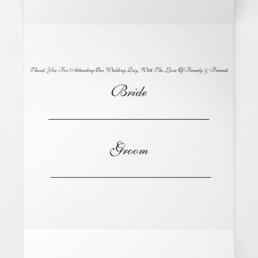 Drievoudig programma met 5 x 7 inch (Binnenkant midden)