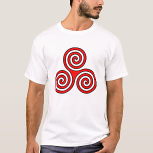 drievoudig spiraal symbool godin newgrange , ierla t-shirt