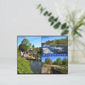 Drievoudig uitzicht briefkaart van Maidenhead (Staand voorkant)