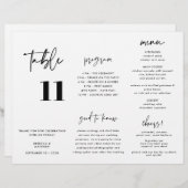 Drievoudig van het Moderne Programma van het Wedde (Voorkant / Achterkant)