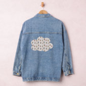 Drievoudige diamanten denim jacket (Hangar)