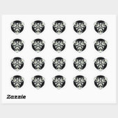 Drievoudige dood sticker (Vel)