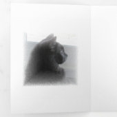 Drievoudige kaart - Kerstexcitement (Binnenzijde eerst)