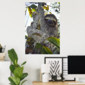 Drievoudige sleuf poster (Thuiskantoor)