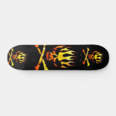 drievoudige vlam skateboard (Horizontaal)