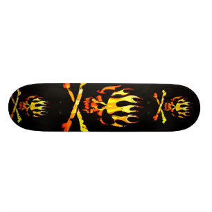 drievoudige vlam skateboard