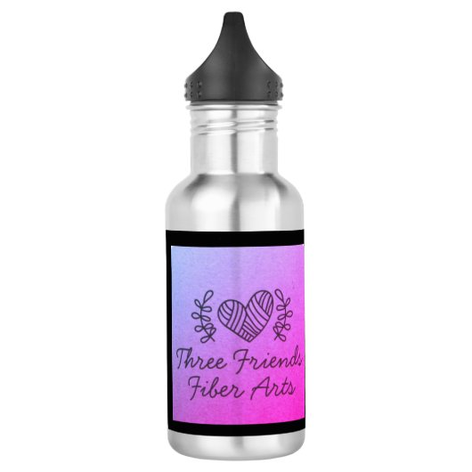 DrieVriendenFiberArts waterfles (Links)