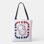Drieweg Cubed Canvas tas (Achterkant)