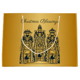 Driewielige Mannen voor goud en zeemacht Large Cadeautasje