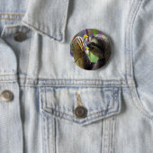 Driezijdige boomgaard ronde button 5,7 cm (In situ)
