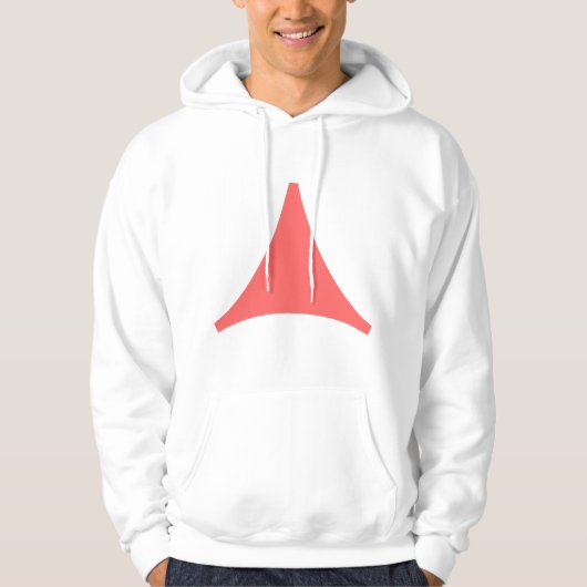 Driezijdige Pijl Hoodie (Voorkant)