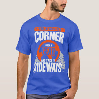 Drifrenderende concurrentie Drift Race Car Driver  T-shirt