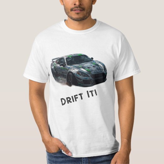 Drift Auto T-shirt (Voorkant)