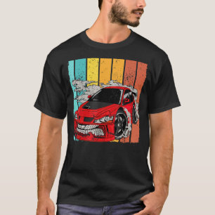  drift-autoretroflector racecar-beweging t-shirt