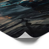 Drift Car Poster (Hoek)
