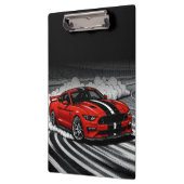 Drift Car Red Muscle Klembord (Links)