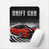 Drift Car Red Muscle Muismat (Met muis)