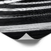 Drift Car Red Muscle Poster (Hoek)