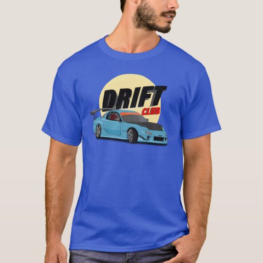 Drift Club Classic Design gift T-shirt (Voorkant)