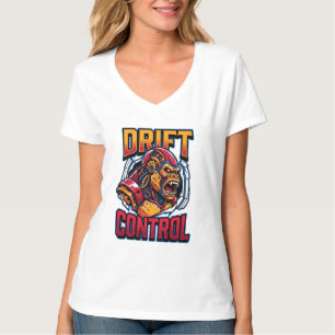 Drift Control Cybernetische Gorilla Grafische T-Sh T-shirt