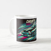Drift Culture Drifting Design Sweatshirt Koffiemok (Voorkant links)