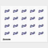 Drift Freak Ronde Sticker (Vel)