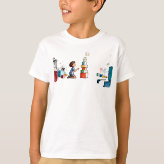 Drift North – T-shirt met minimale pijlbeweging