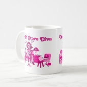 Drift Store Diva Koffiemok (Voorkant links)