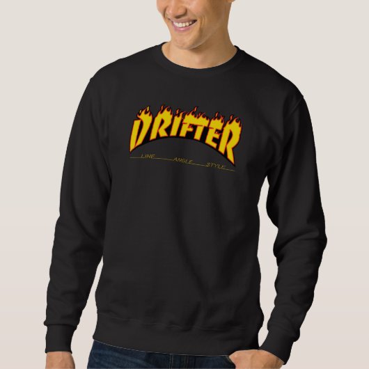 Drifter Drift Drifling Racing Flame T-shirt (Voorkant)