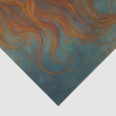 Drifting Siren – Flowing Tail Mermaid Fantasy Tissuepapier (Detail)