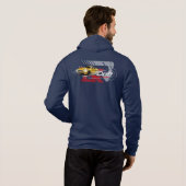 Drifting | Sweat à capuche homme zip intégrale (Dos entier)