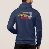 Drifting | Sweat à capuche homme zip intégrale (Dos)