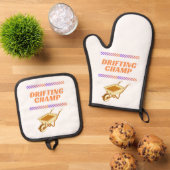 driftkampioen ovenwant & pannenlap set (Top down)